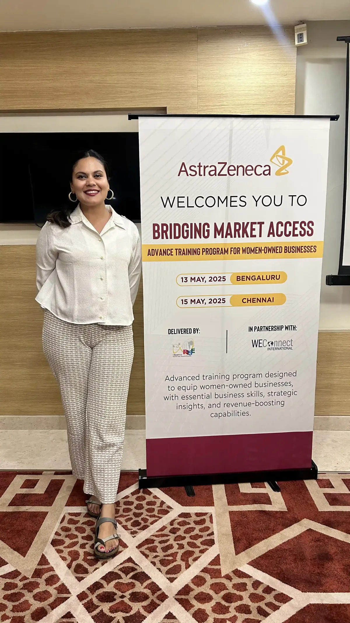 Astra Zeneca Training Program for Women Entrepreneurs